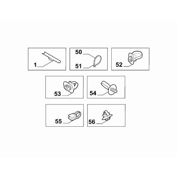 FIAT Doblo 2023-Present Cable Set Fixings Strap