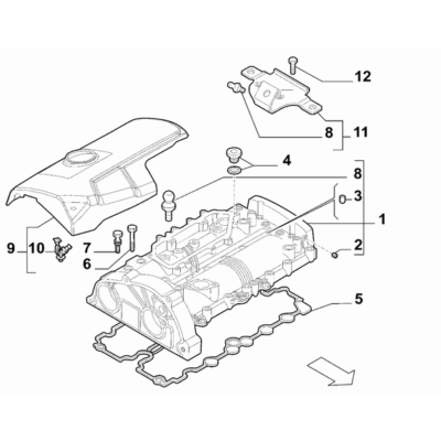 FIAT Ducato 2006-2020 Crankcase And Cylinder Head Cover