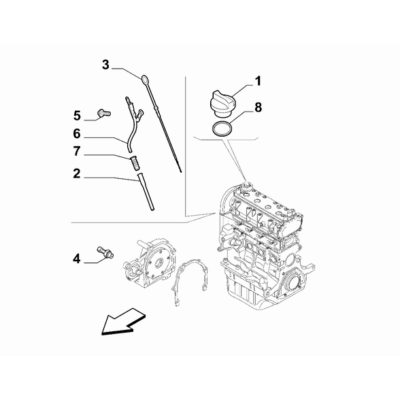FIAT 124 Spider 2017-2020 Lubrication System Switch