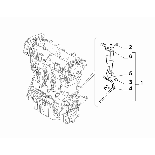 FIAT Doblo 2011-2022 Lubrication System Segregator