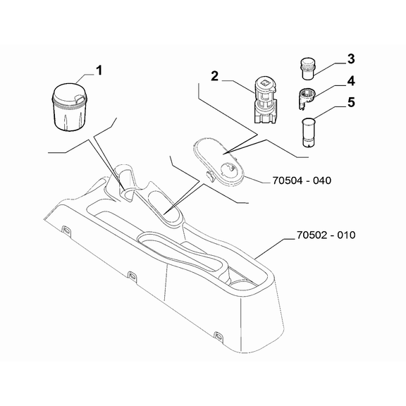FIAT Fiorino 2022-Present Dashboard (Console) Plug