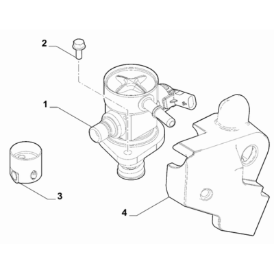 FIAT 500X 2016-Present Fuel Injection System Injection Pump
