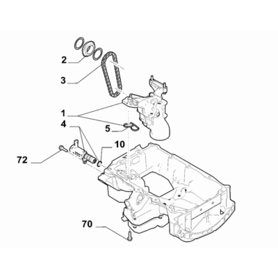 FIAT 600 2023-Present Lubrication System Electro-Valve