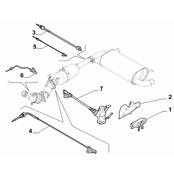 FIAT Ducato 2021-Present Anti-Pollution System Sensor