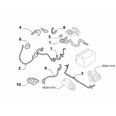 FIAT Ducato 2021-Present Battery Clip