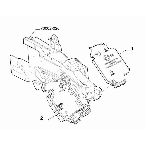 FIAT 500L 2012-2022 Interconnection And Remote Control Switch Support