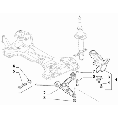FIAT Ducato 2021-Present Front Suspension Nut