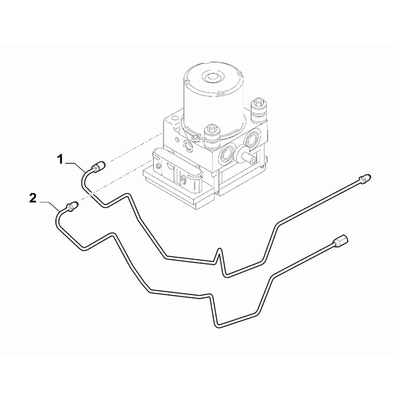FIAT Fiorino 2022-Present Hydraulic Brake System Pipe