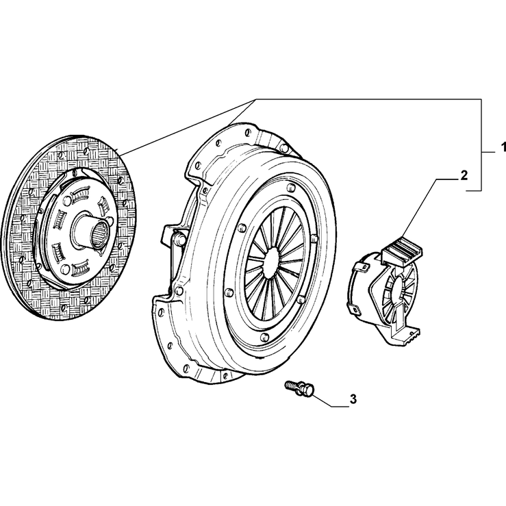 FIAT Grande Punto 2005-2009 Clutch Screw And Washerassy