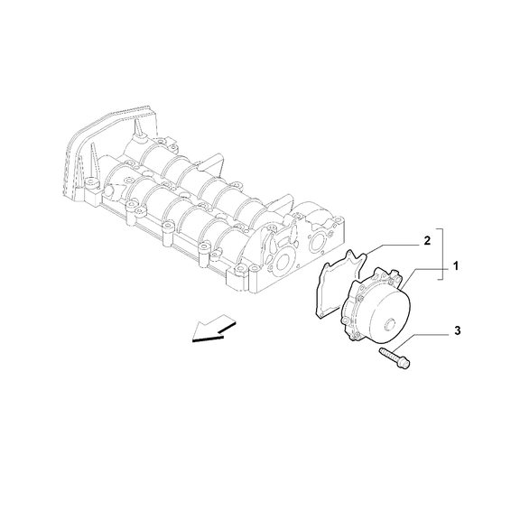 FIAT Ducato 2021-Present Brake Vacuum System Screw
