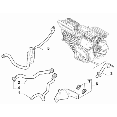 FIAT Fiorino 2007-2021 Ventilation And Heating Collar