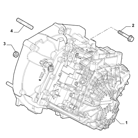 FIAT 500X 2016-Present Gearbox Stud