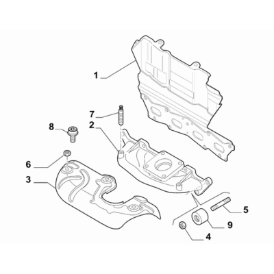 FIAT Abarth 695 2012-Present Exhaust Manifold Spacer