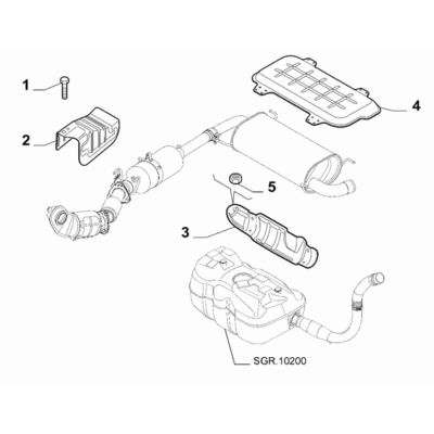 FIAT Ducato 2006-2020 Exhaust Piping Protection