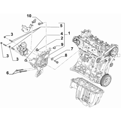 FIAT Ducato 2021-Present Fuel Injection System Screw