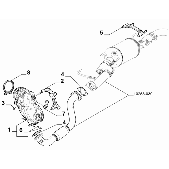 FIAT Ducato 2021-Present Exhaust Piping Nut