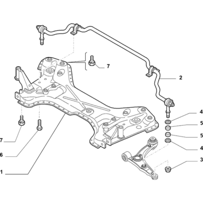 FIAT Ducato 2021-Present Front Suspension Lock Washer