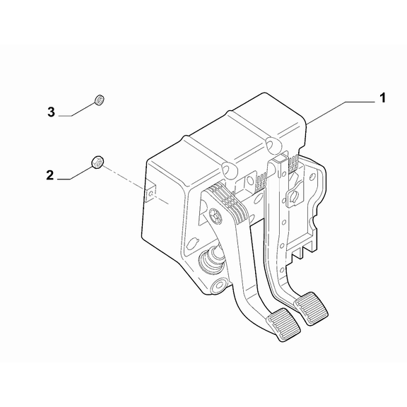 FIAT Ducato 2006-2020 Foot Brake Control Plane Washer