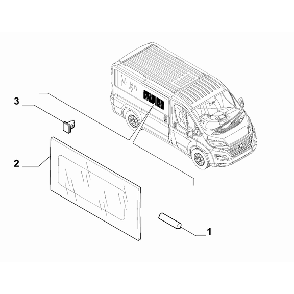 FIAT Ducato 2021-Present Sliding Doors Pad