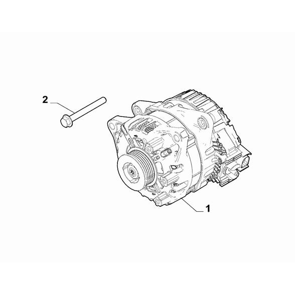 FIAT 500 2016-Present Current Generating System Alternator