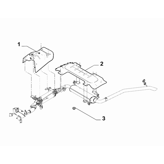FIAT Ducato 2021-Present Exhaust Piping Nut
