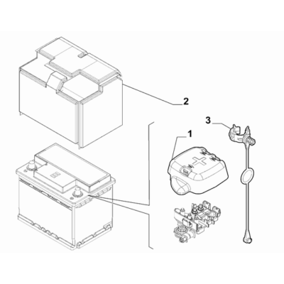 FIAT 500L 2012-2022 Battery Cover