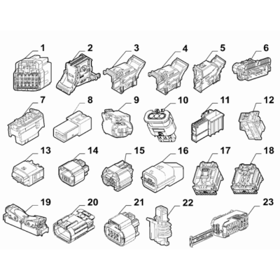 FIAT Ducato 2021-Present Cable Assembly Connectors Connector Kit