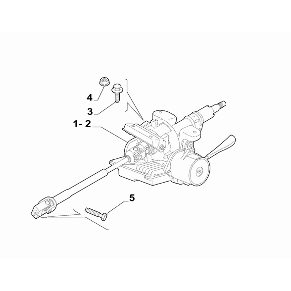 FIAT 500 2016-Present Steering Gear Nut