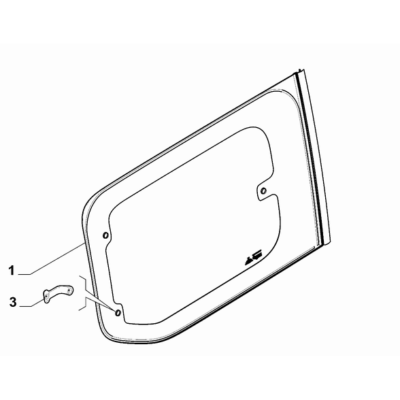 FIAT Doblo 2023-Present Sliding Doors Hinge
