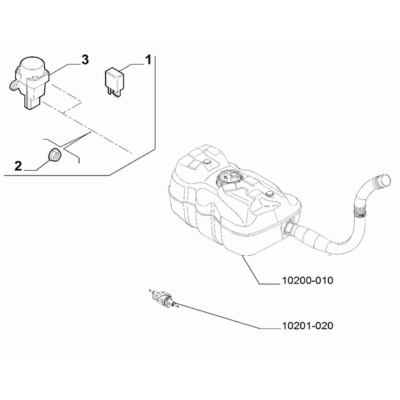 FIAT Ducato 2006-2020 Fuel Tank Nut