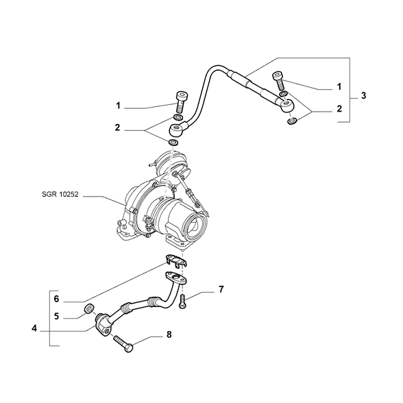 FIAT Doblo 2011-2022 Lubrication System Screw