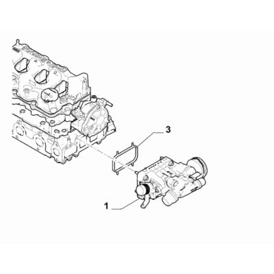 FIAT Doblo 2023-Present Water Pump And Lines Thermostat