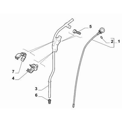 FIAT Fiorino 2022-Present Lubrication System Pipe