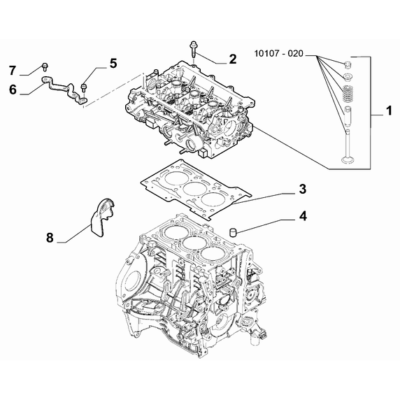 FIAT 500X 2016-Present Crankcase And Cylinder Head Protection