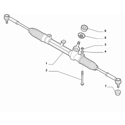 FIAT Abarth Punto Evo 2010-2013 Steering Gear Cup