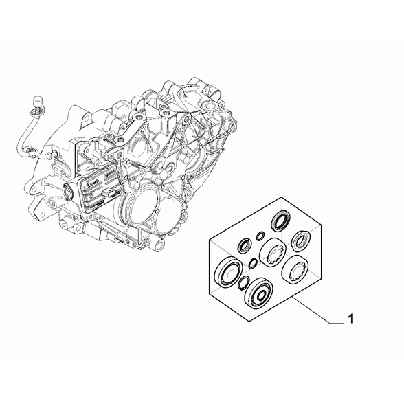 FIAT Doblo 2023-Present Gearbox Transmission Gaskets