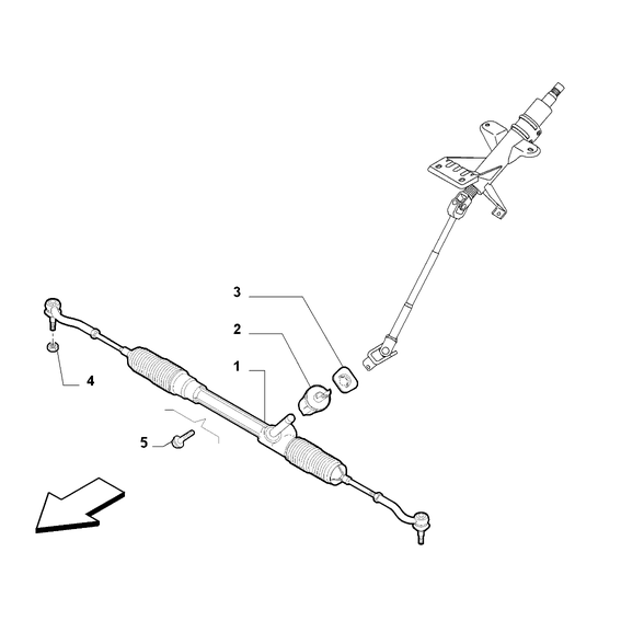 FIAT Abarth 595 2012-Present Steering Gear Screw