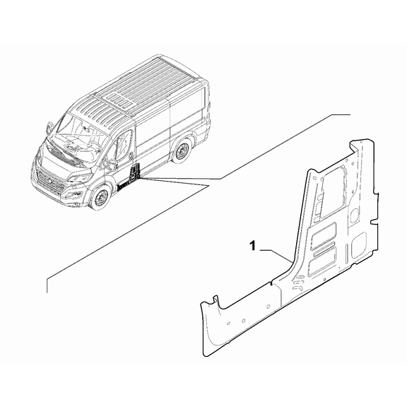 FIAT Ducato 2021-Present Floor Pannel Boxed Panel