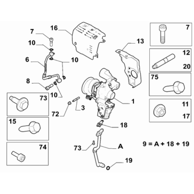 FIAT 600 2023-Present Supercharging Seal Gasket