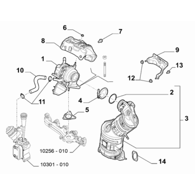 FIAT Fiorino 2022-Present Supercharging Seal Gasket