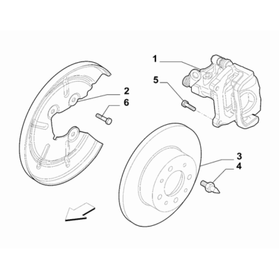 FIAT 500X 2016-Present Rear Wheel Brakes Protection