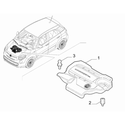FIAT 500L 2012-2022 Frame Guards Cover