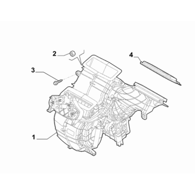 FIAT Abarth 595 2012-Present Ventilation And Heating Air Conditioner
