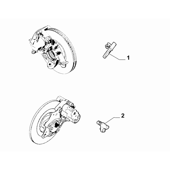 FIAT Doblo 2023-Present Hydraulic Brake System Sensor