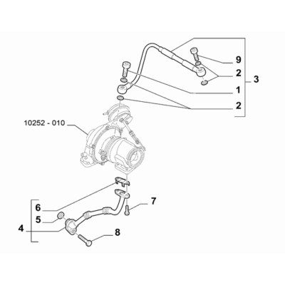 FIAT 500L 2012-2022 Lubrication System Seal Gasket