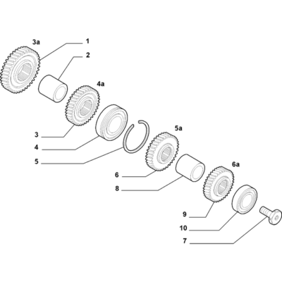 FIAT 500 2016-Present Spur Reduction Gearing Spacer