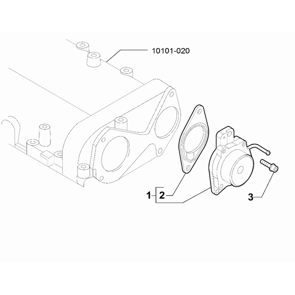 FIAT Fiorino 2022-Present Brake Vacuum System Seal Gasket