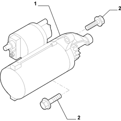 FIAT Fiorino 2022-Present Engine Starting Equipment Remanufactured Starter