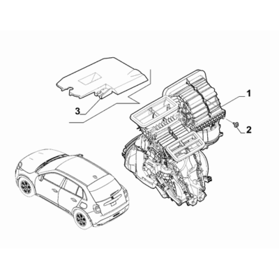 FIAT 600 2023-Present Ventilation And Heating Protection