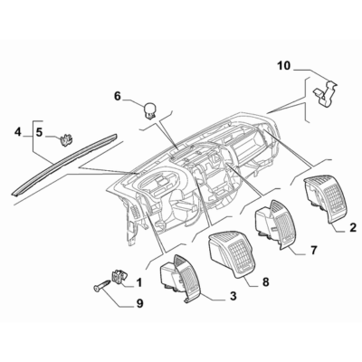 FIAT Ducato 2006-2020 Instrument Panel Plug